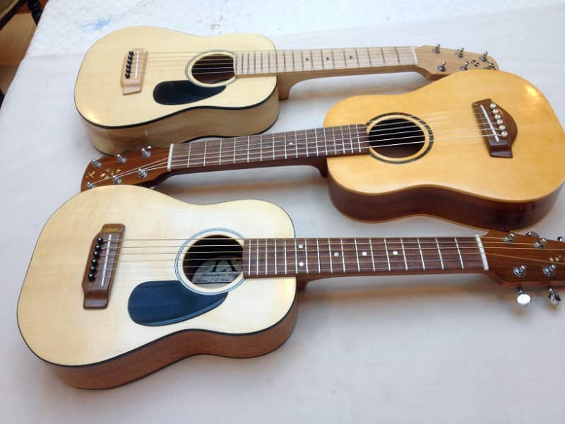 three little guitars