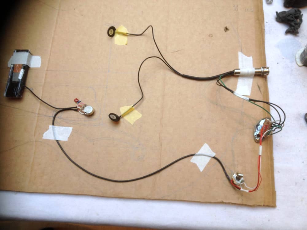 Connecting all the electrics