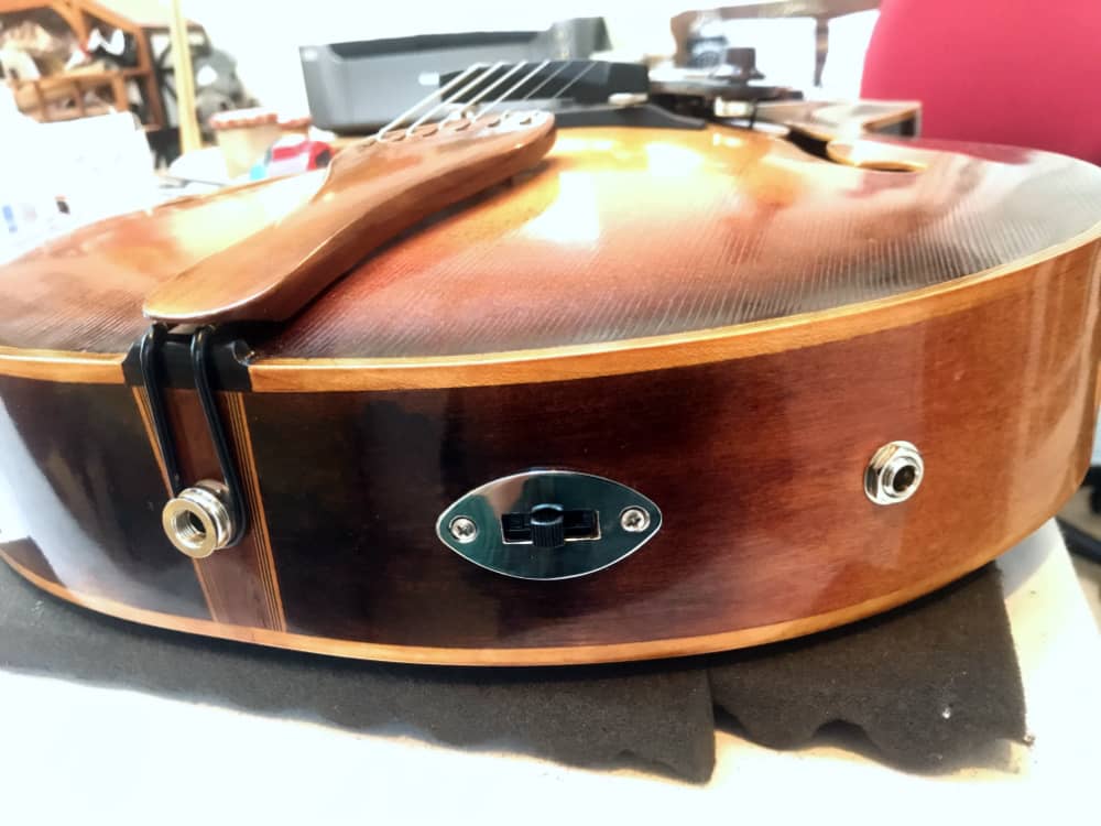 Jack sockets & selection switch