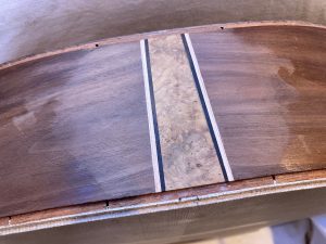 Walnut Burr End Flash